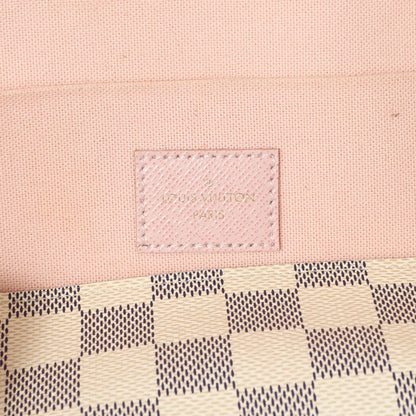 Exclusive Louis Vuitton Damier Azur Pochette Felicie — Detail View