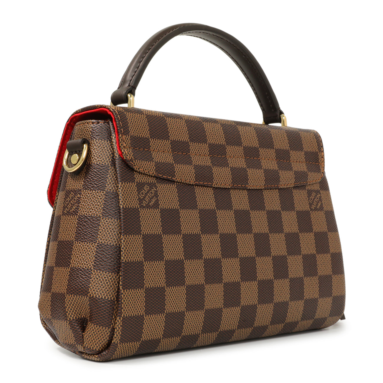 Exclusive Louis Vuitton Damier Ebene Croisette — Side View