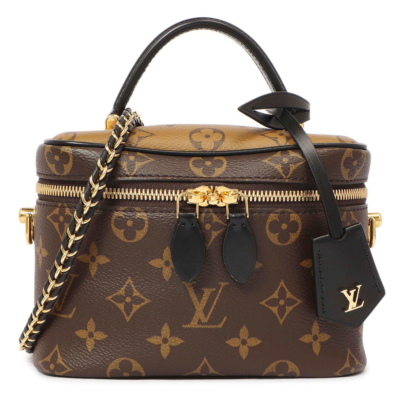 Exclusive Louis Vuitton Monogram Reverse Vanity PM — Front View