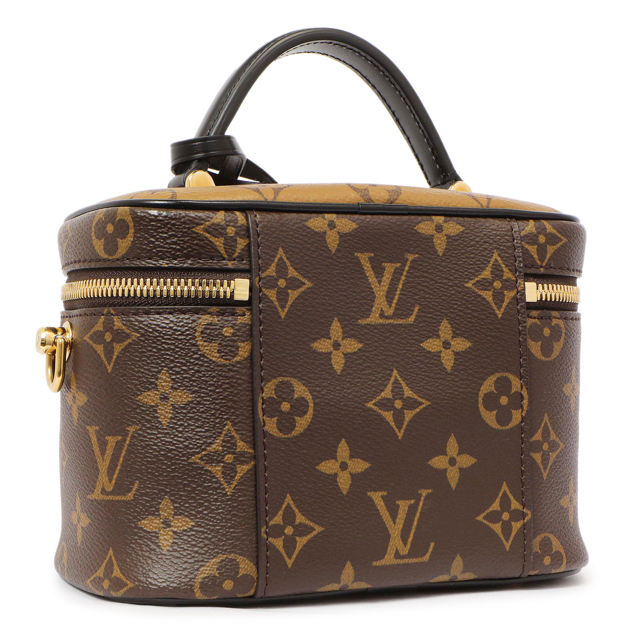 Exclusive Louis Vuitton Monogram Reverse Vanity PM — Side View