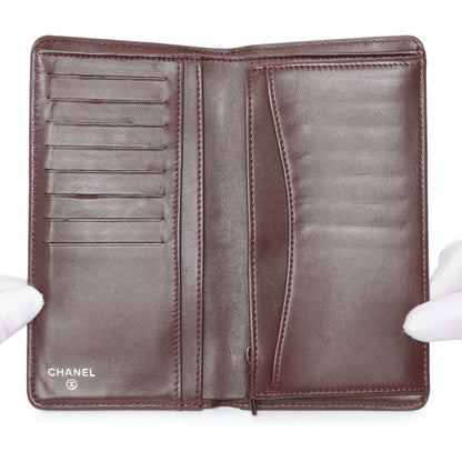 Exclusive Chanel Lambskin Quilted Yen Wallet Black — Alternate View 8
