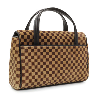 Exclusive Louis Vuitton Damier Calf Hair Sauvage Lionne — Side View