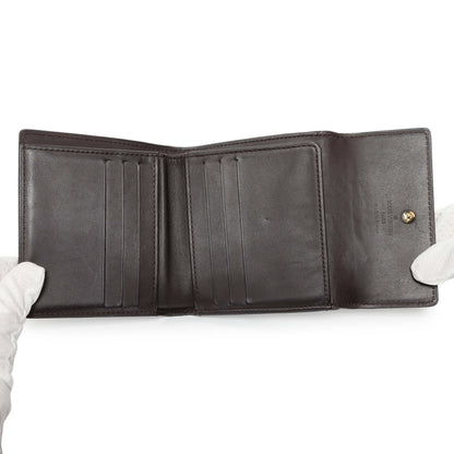 Exclusive Louis Vuitton Amarante Vernis Elise Wallet — Top View