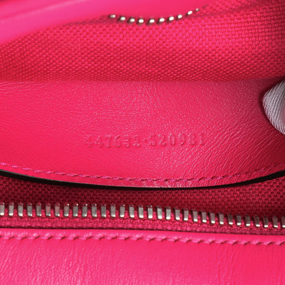 Exclusive Gucci Fuxia Calfskin Marmont Chain Bag — Alternate View 10