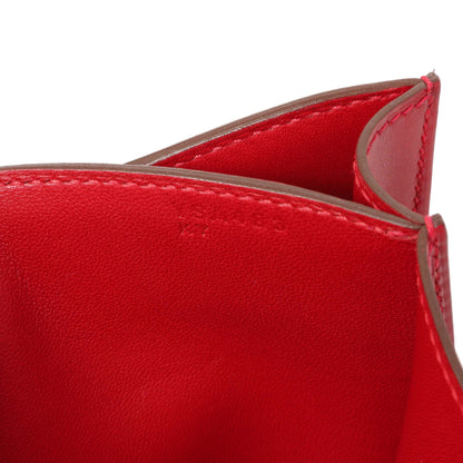 Exclusive Hermes Rouge Vif Tadelakt Constance 18 — Alternate View 7