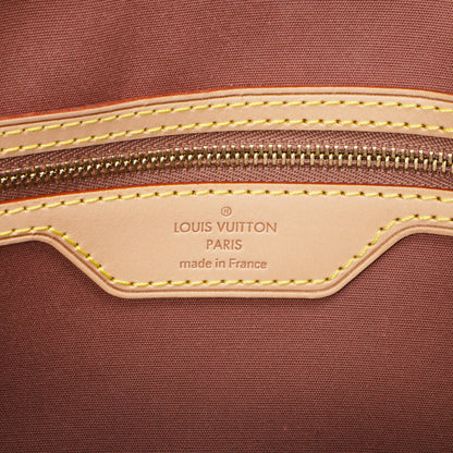 Exclusive Louis Vuitton Rose Velours Vernis Brea MM — Detail View
