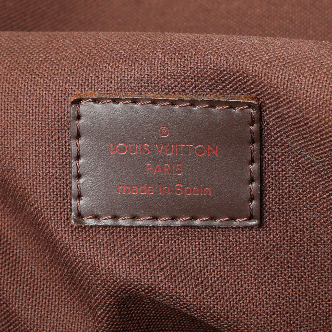 Exclusive Louis Vuttion Damier Ebene Brooklyn GM — Alternate View 9