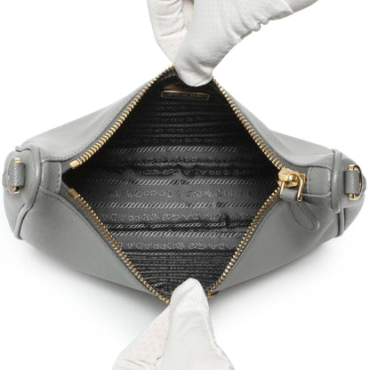 Exclusive Prada Ardesia Saffiano Re-Edition 2005 Shoulder Bag — Alternate View 9