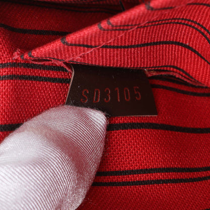 Exclusive Louis Vuitton Damier Ebene Neverfull MM GM Pochette — Lifestyle View