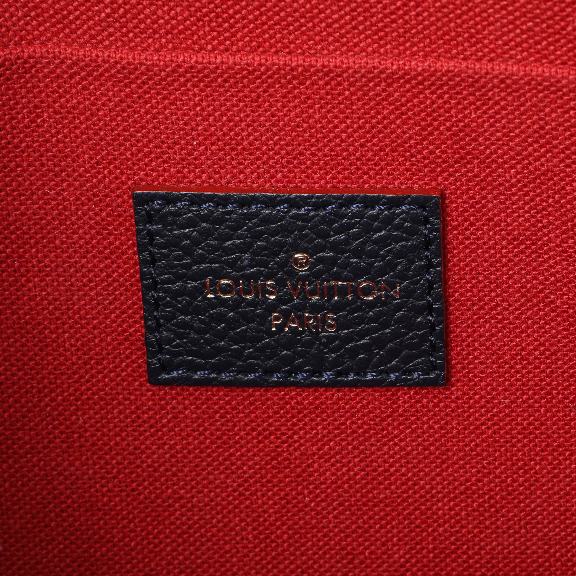 Exclusive Louis Vuitton Marine Rouge Empreinte Felicie Pochette — Alternate View 14