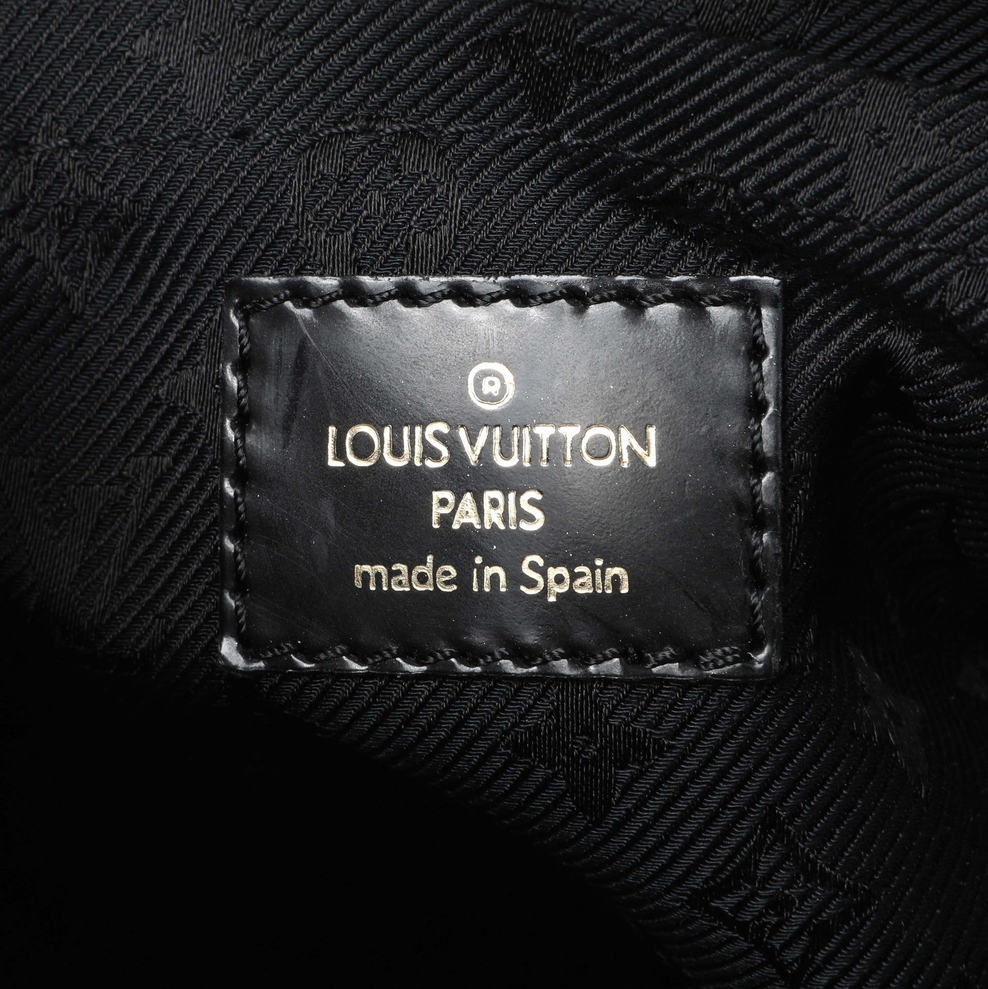 Exclusive Louis Vuitton Grey Suede Stamped Alligator Embossed Havane Bowler PM — Detail View