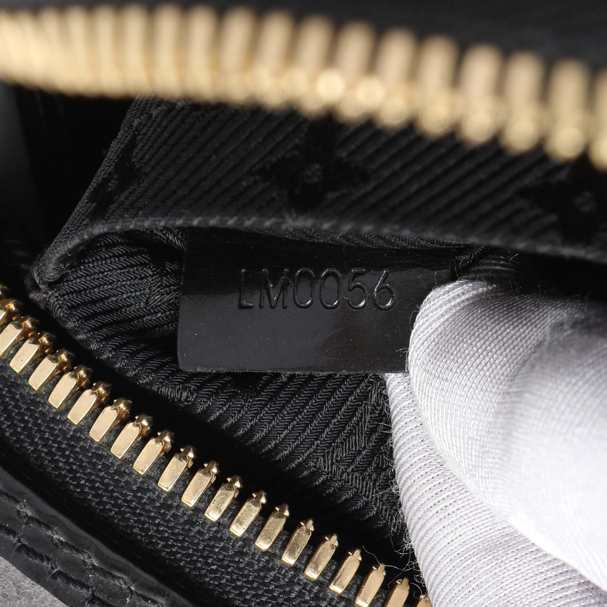 Exclusive Louis Vuitton Grey Suede Stamped Alligator Embossed Havane Bowler PM — Lifestyle View