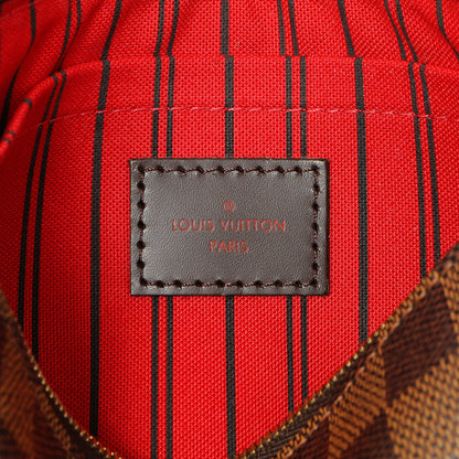 Exclusive Louis Vuitton Damier Ebene Neverfull MM — Alternate View 15