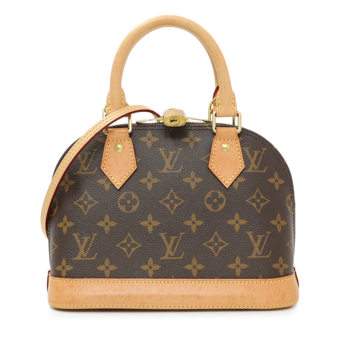 Exclusive Louis Vuitton Monogram Alma BB — Front View
