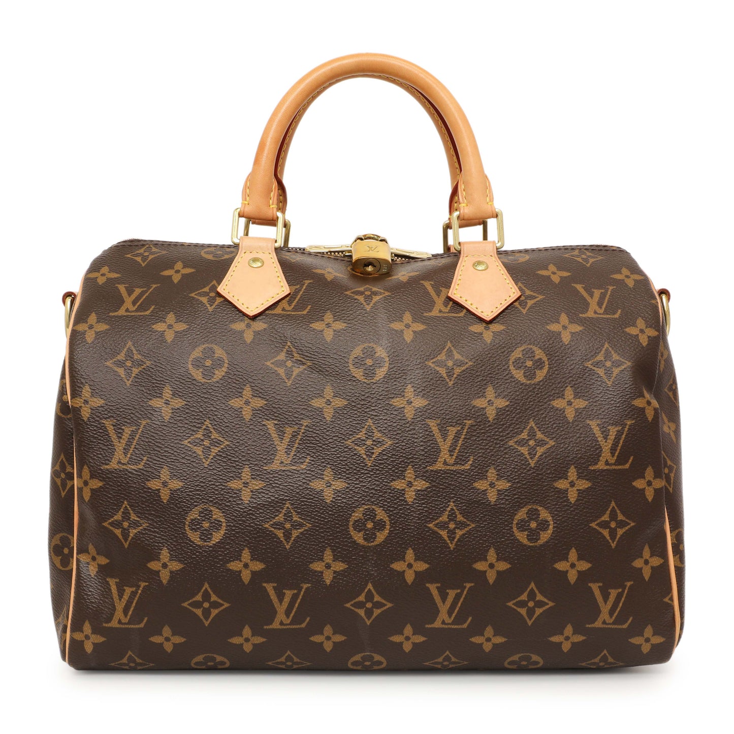 Exclusive Louis Vuitton Monogram Speedy 30 Bandouliere — Front View