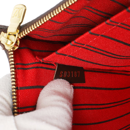 Exclusive Louis Vuitton Damier Ebene Neverfull MM — Alternate View 16