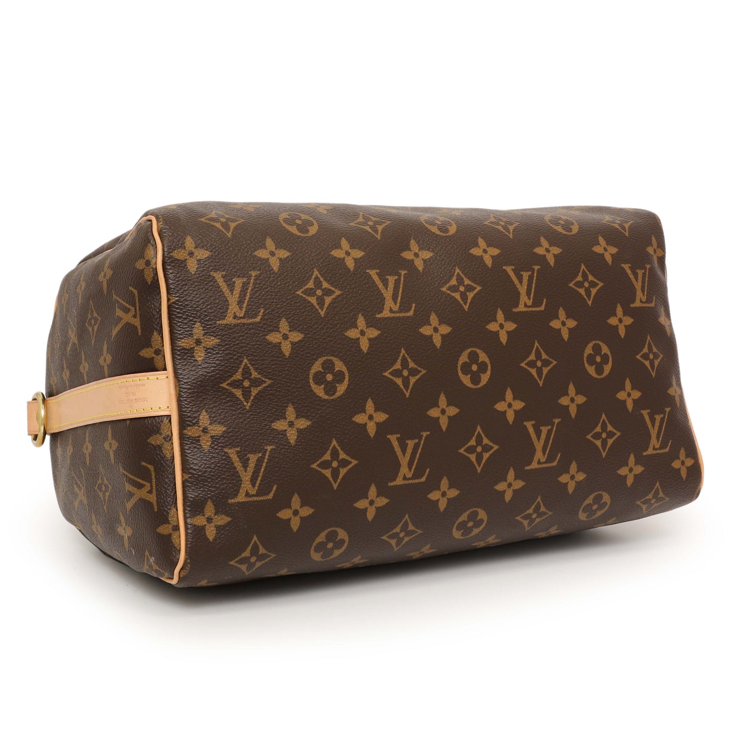Exclusive Louis Vuitton Monogram Speedy 30 Bandouliere — Back View