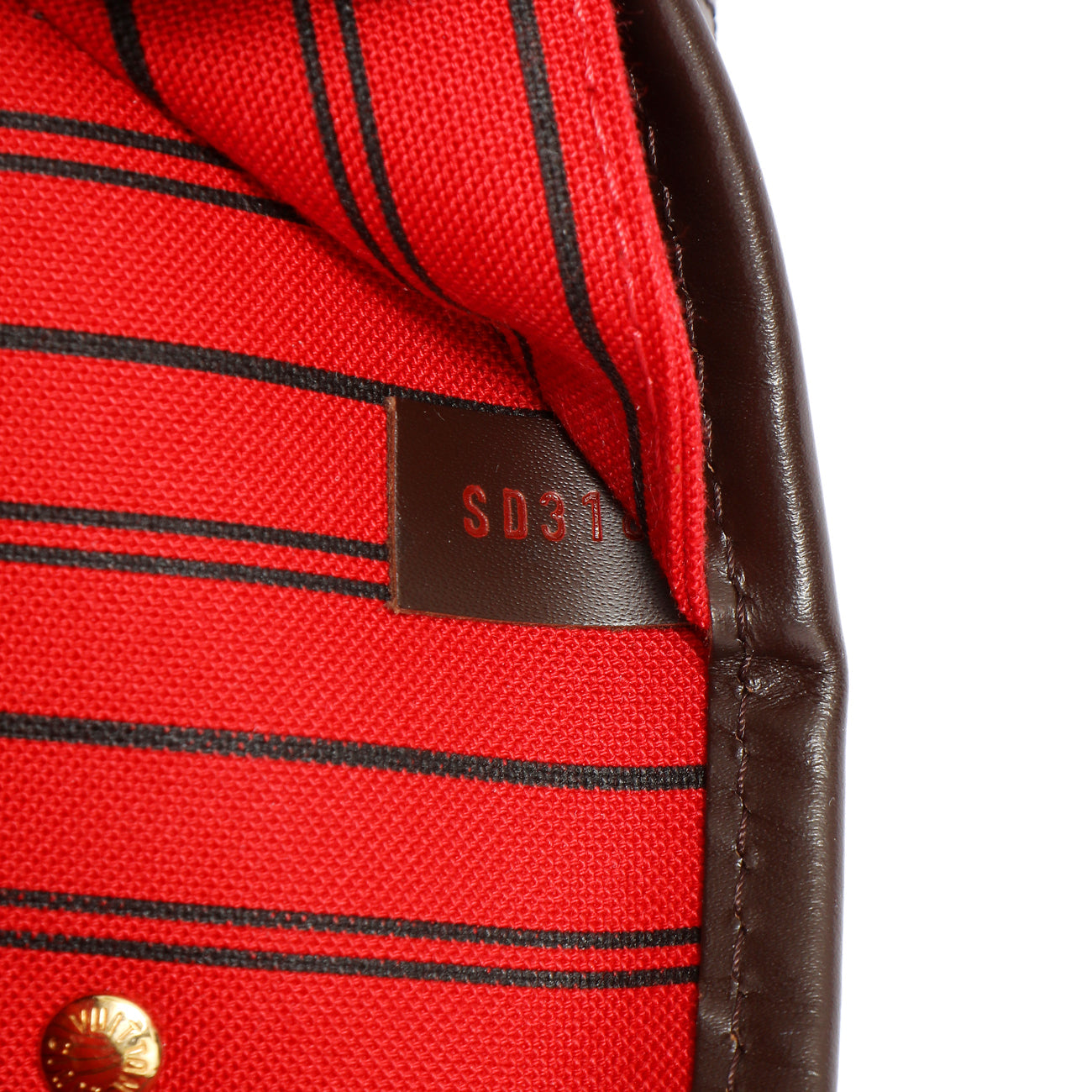 Exclusive Louis Vuitton Damier Ebene Neverfull MM — Alternate View 10