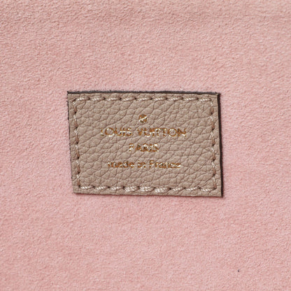 Exclusive Louis Vuitton Greige Grained Calfskin Lockme Shopper — Alternate View 9