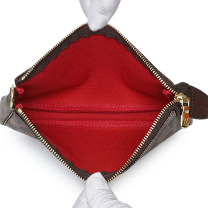 Exclusive Louis Vuitton Damier Ebene Marais Bucket 23 — Alternate View 7