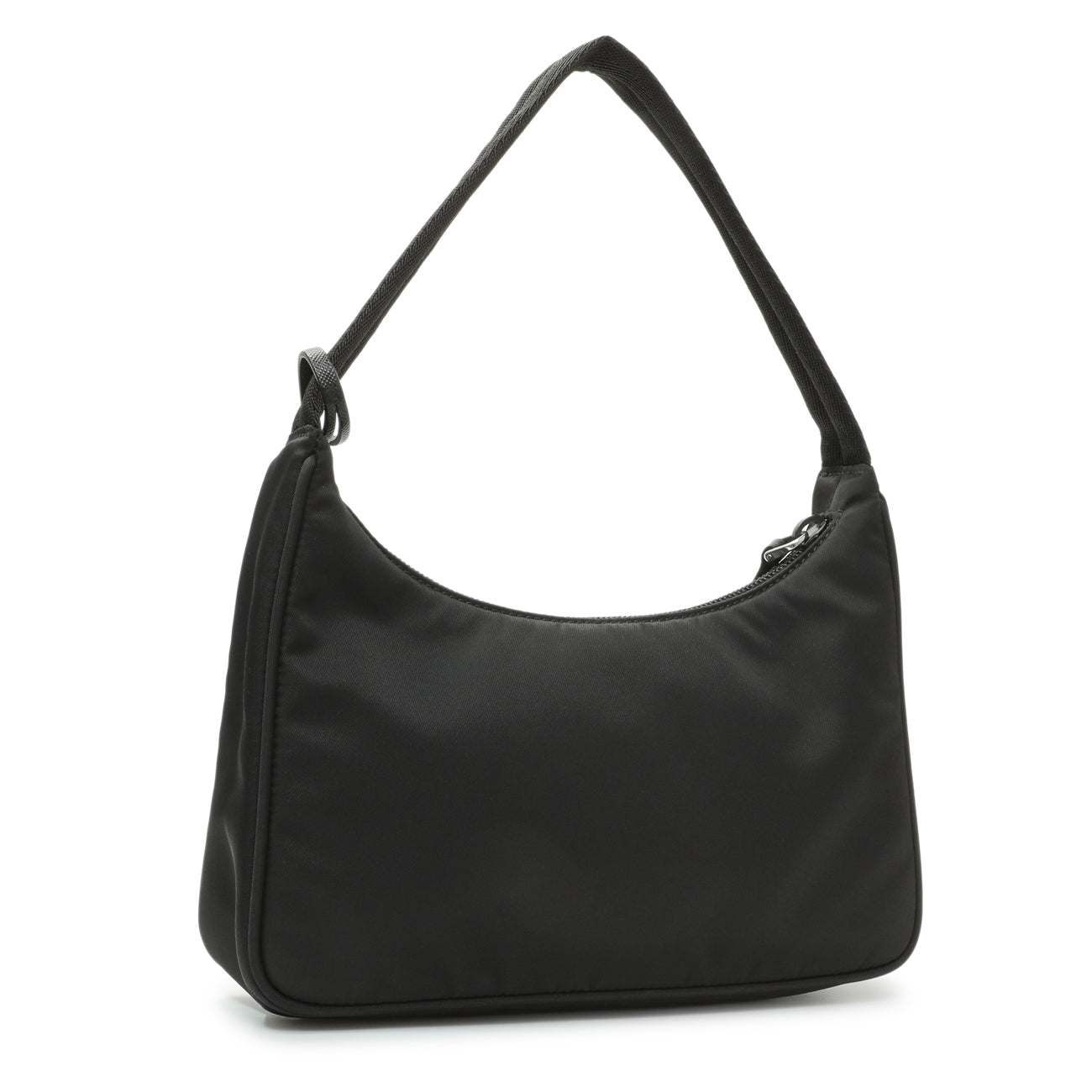 Exclusive Prada Black Re-Nylon Mini Re-Edition 2000 — Side View