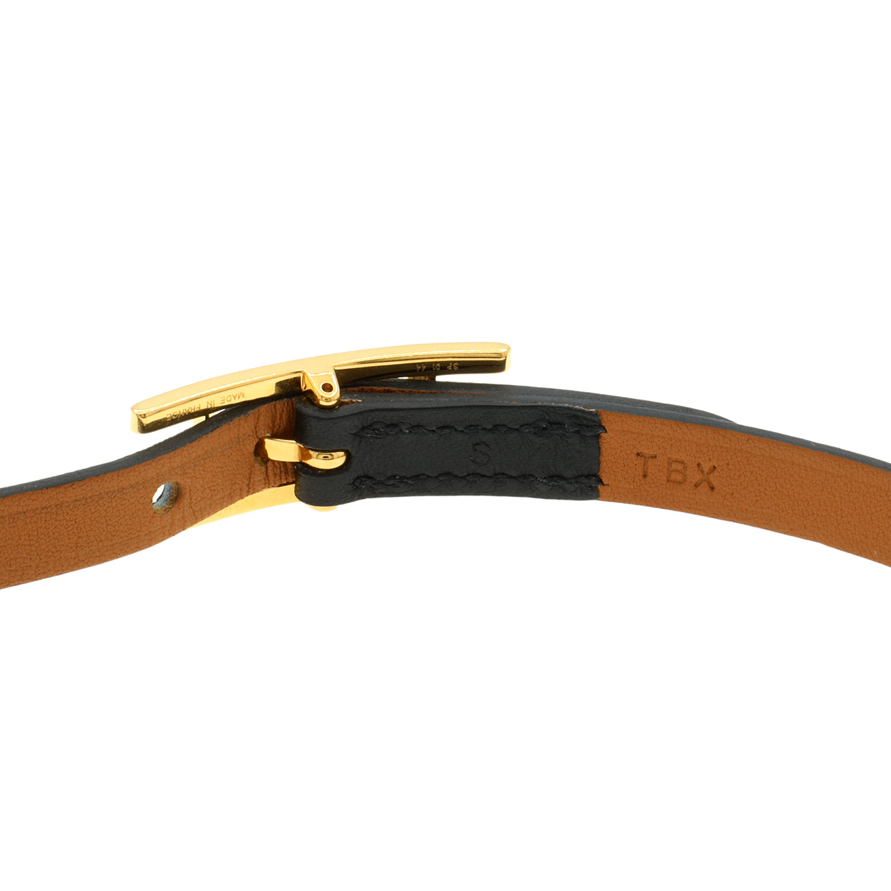 Exclusive Hermes Chamonix Hapi 4 Tour Wrap Bracelet — Back View