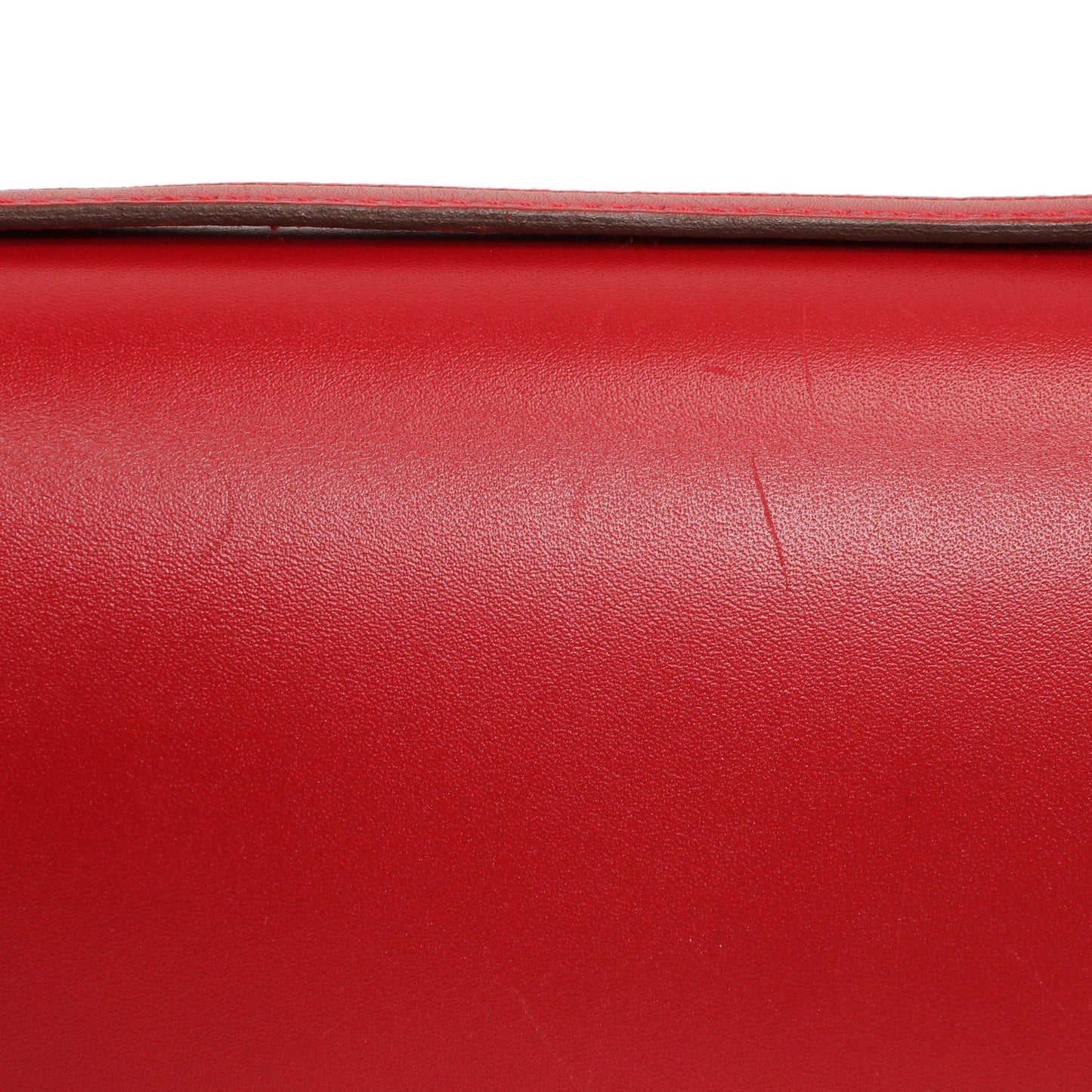 Exclusive Hermes Rouge Vif Tadelakt Constance 18 — Alternate View 8