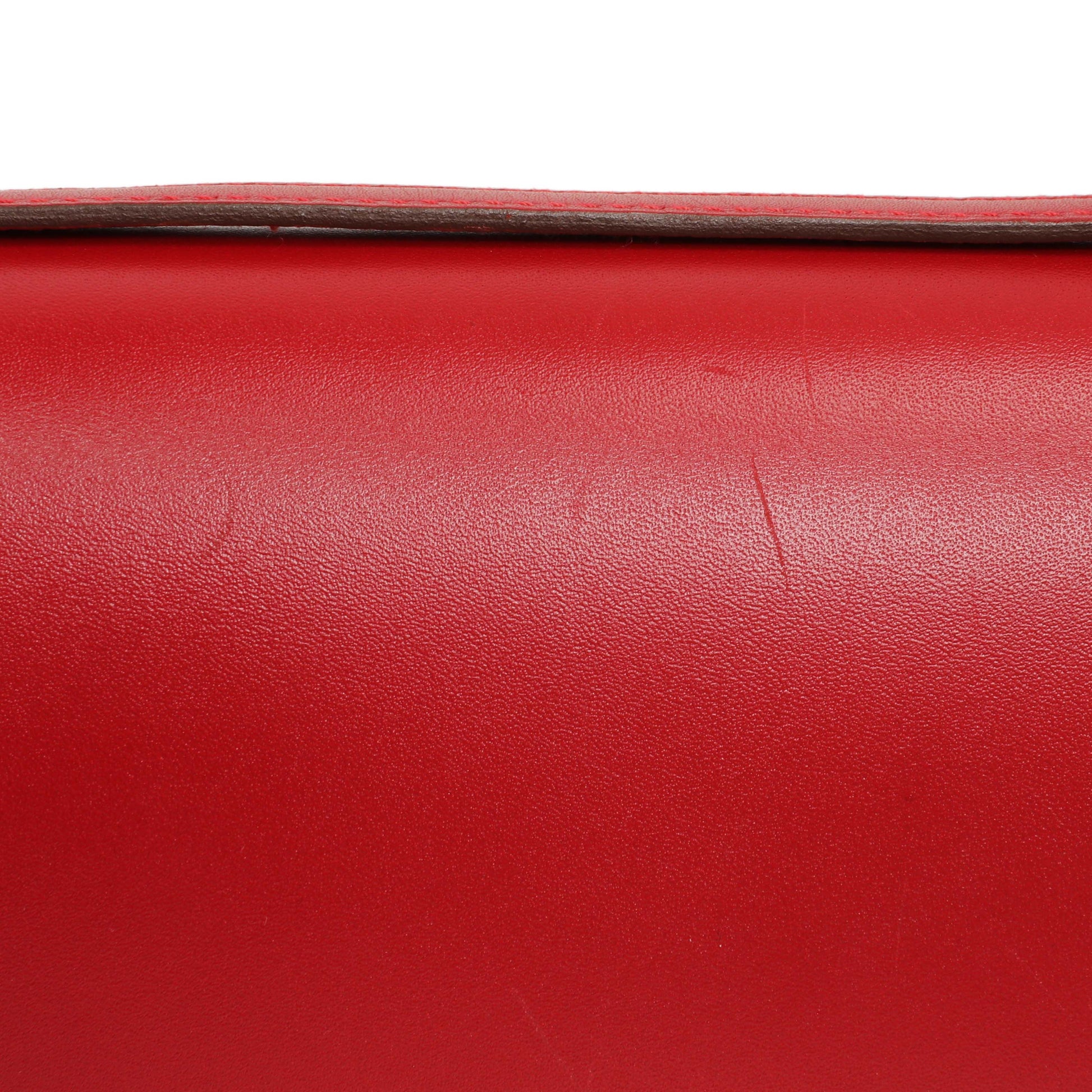 Exclusive Hermes Rouge Vif Tadelakt Constance 18 — Alternate View 8