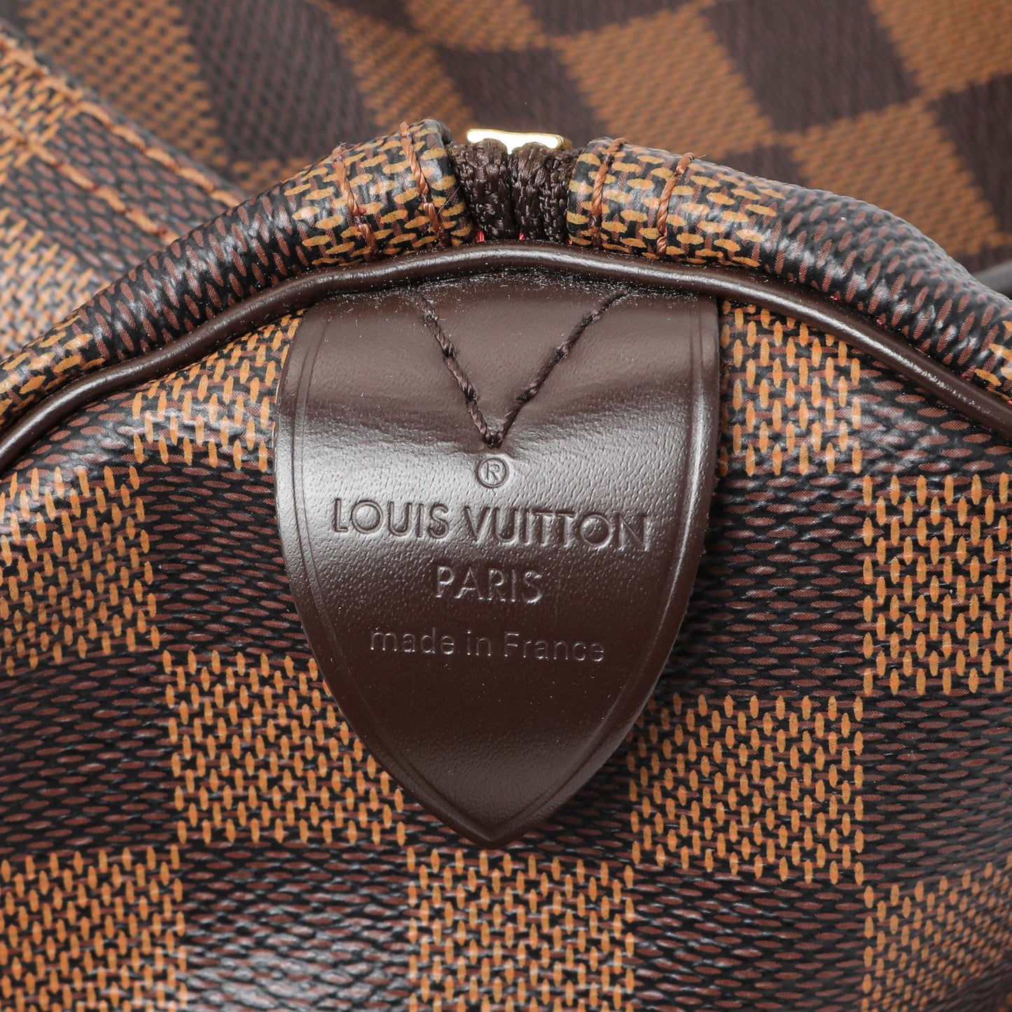 Exclusive Louis Vuitton Damier Ebene Speedy 30 — Alternate View 9