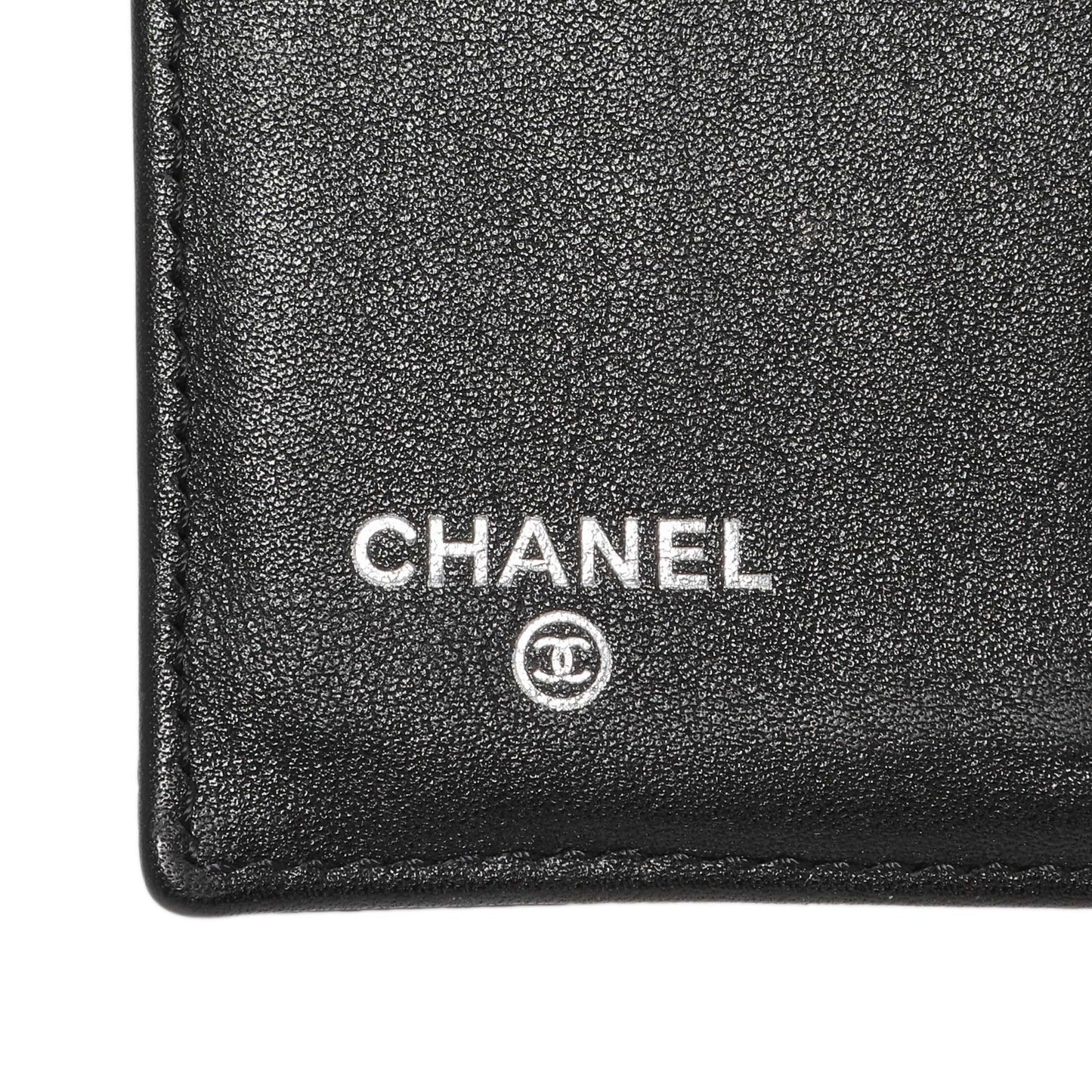 Exclusive Chanel Black Caviar Timeless CC Compact Wallet — Alternate View 9