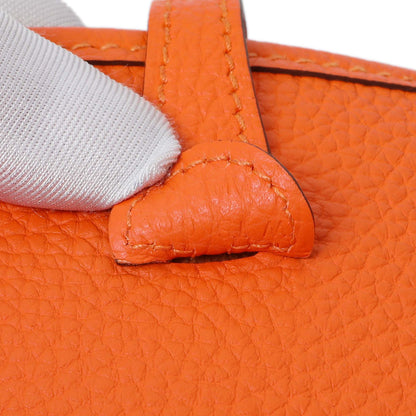 Exclusive Hermes Orange Clemence Evelyne TPM — Lifestyle View