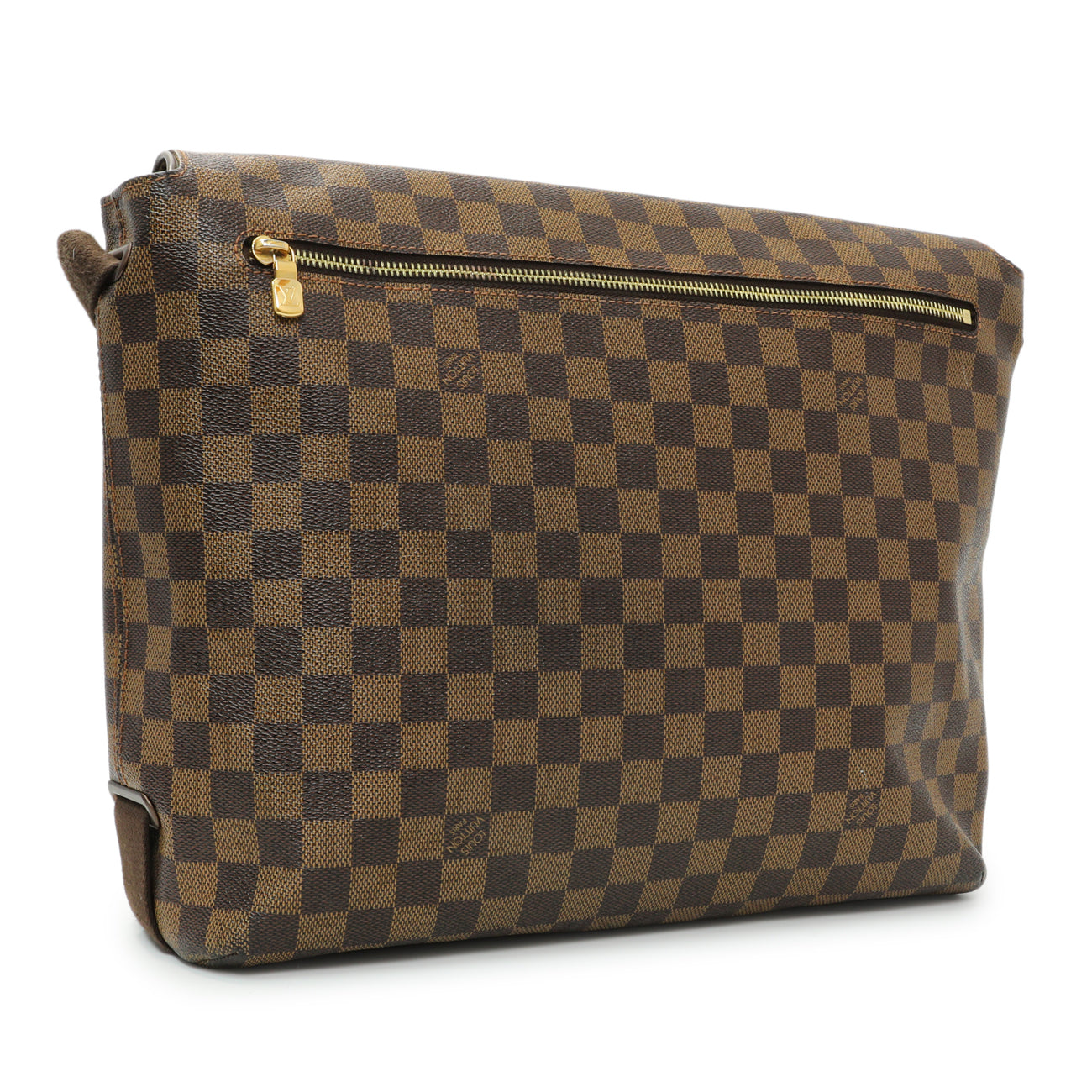 Exclusive Louis Vuttion Damier Ebene Brooklyn GM — Side View