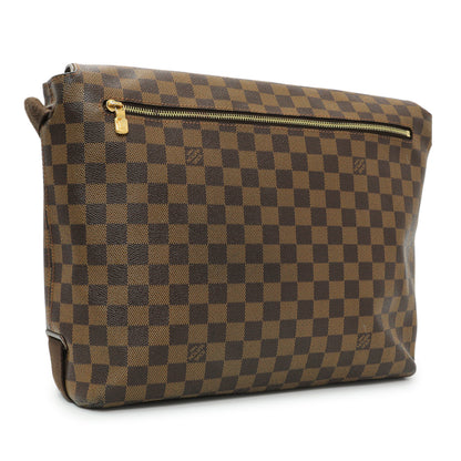 Exclusive Louis Vuttion Damier Ebene Brooklyn GM — Side View