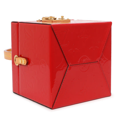 Exclusive Louis Vuitton Cerise Vernis Bleecker Box — Back View