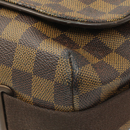 Exclusive Louis Vuttion Damier Ebene Brooklyn GM — Detail View