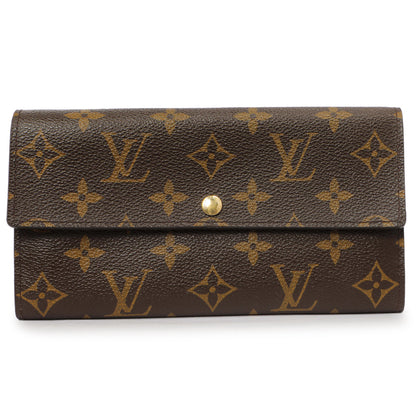 Exclusive Louis Vuitton Monogram Sarah Wallet — Front View