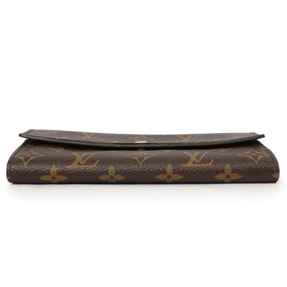 Exclusive Louis Vuitton Monogram Sarah Wallet — Back View