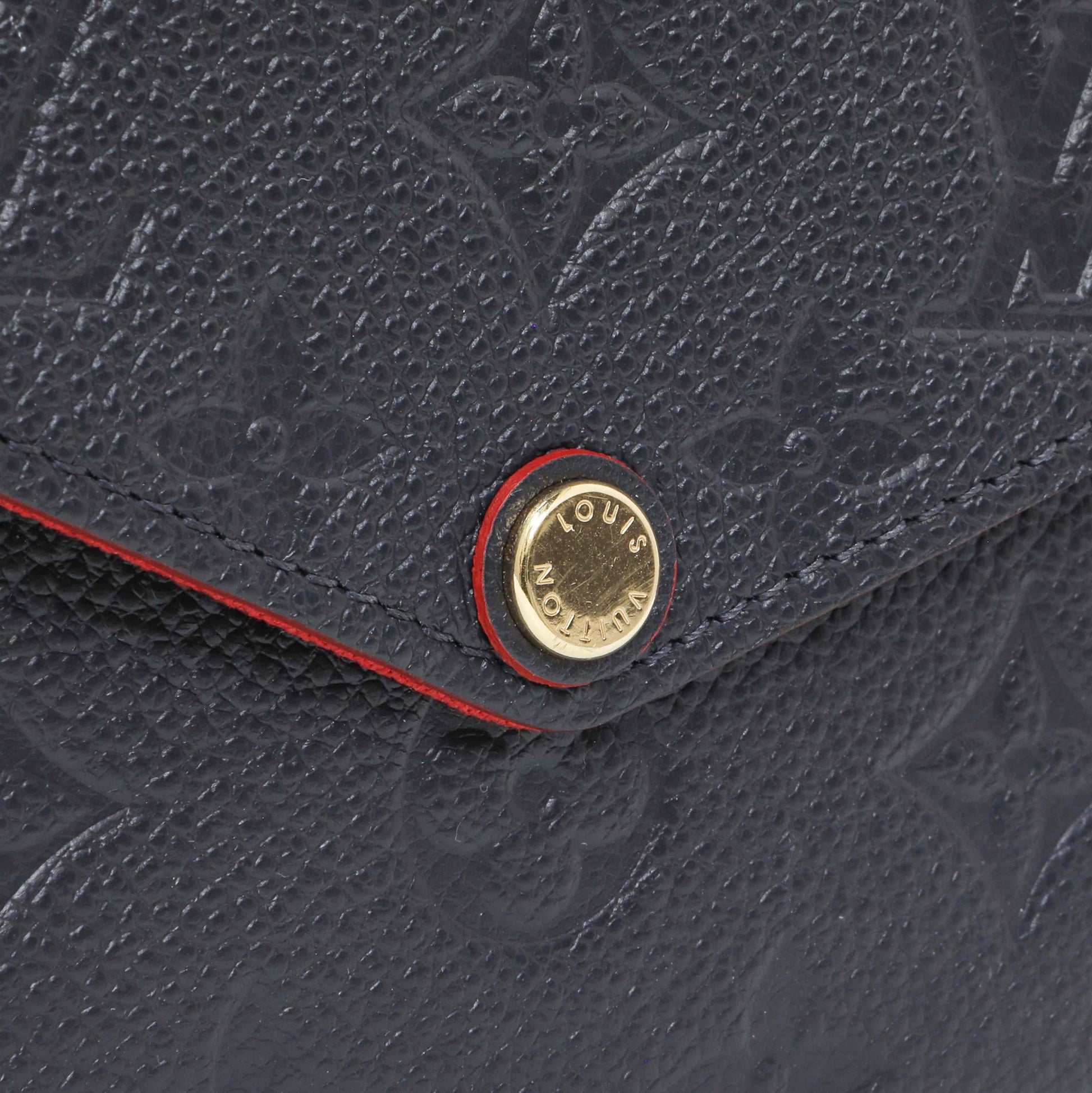 Exclusive Louis Vuitton Marine Rouge Empreinte Felicie Pochette — Alternate View 16
