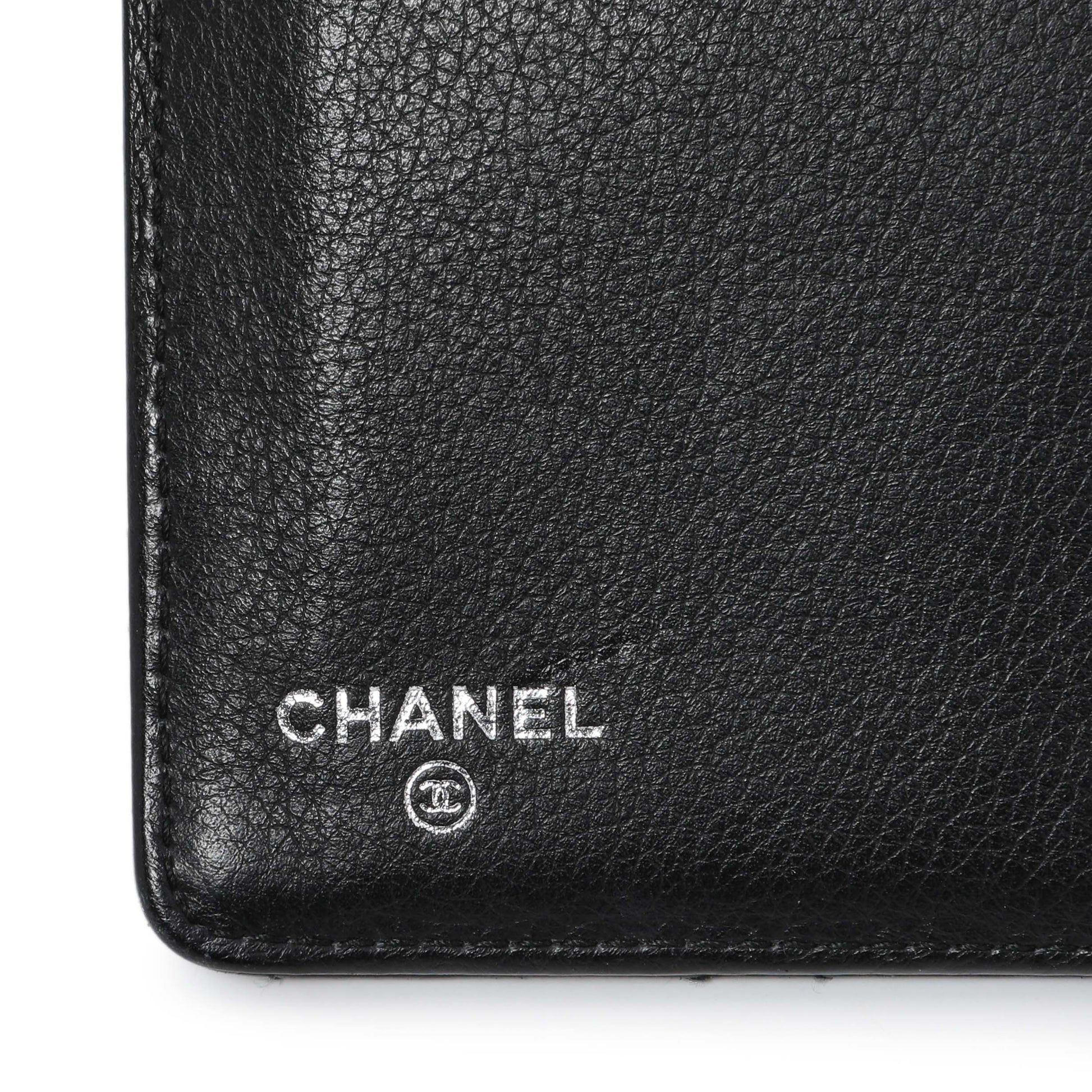 Exclusive Chanel Black Calfskin Wild Stitch Wallet — Alternate View 13
