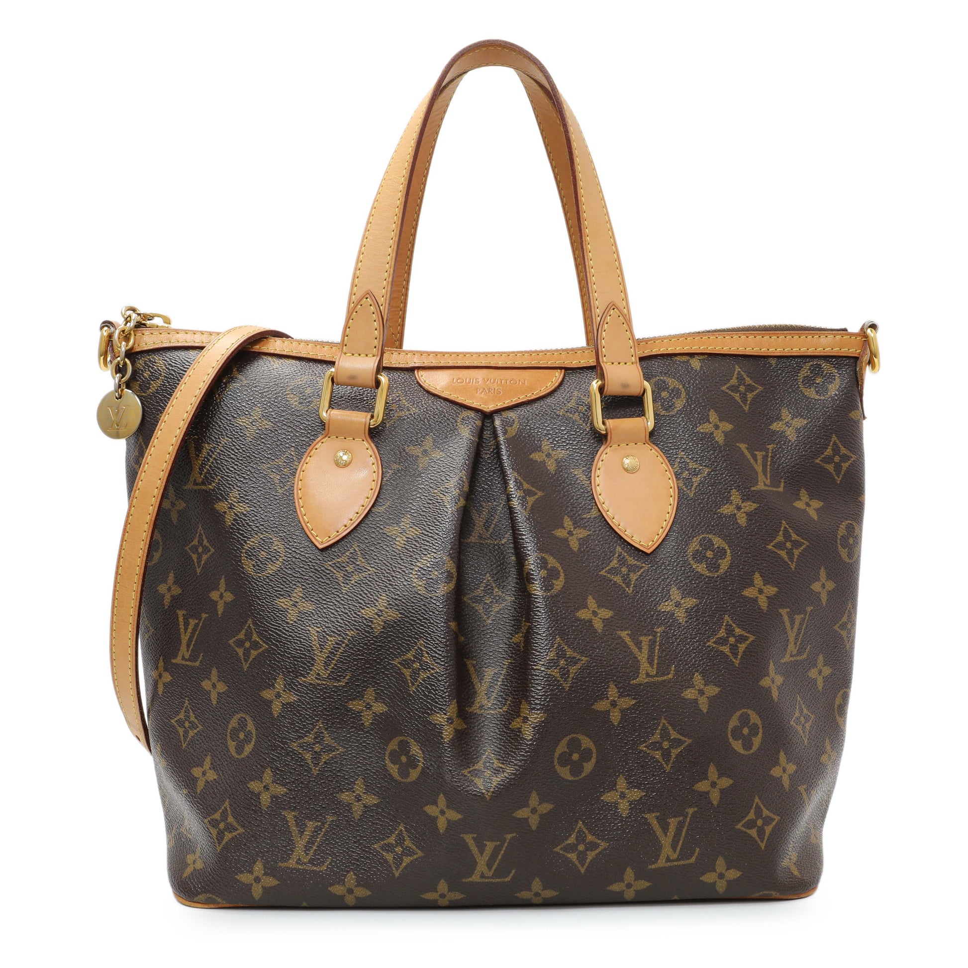 Exclusive Louis Vuitton Monogram Palermo PM — Front View
