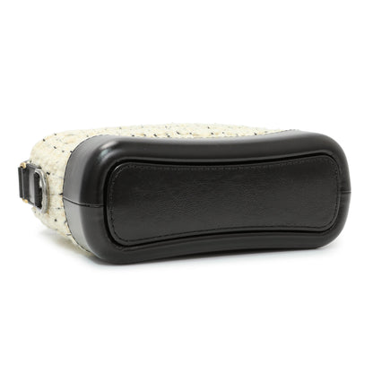 Exclusive Chanel Tweed Calfskin Small Gabrielle Hobo — Back View