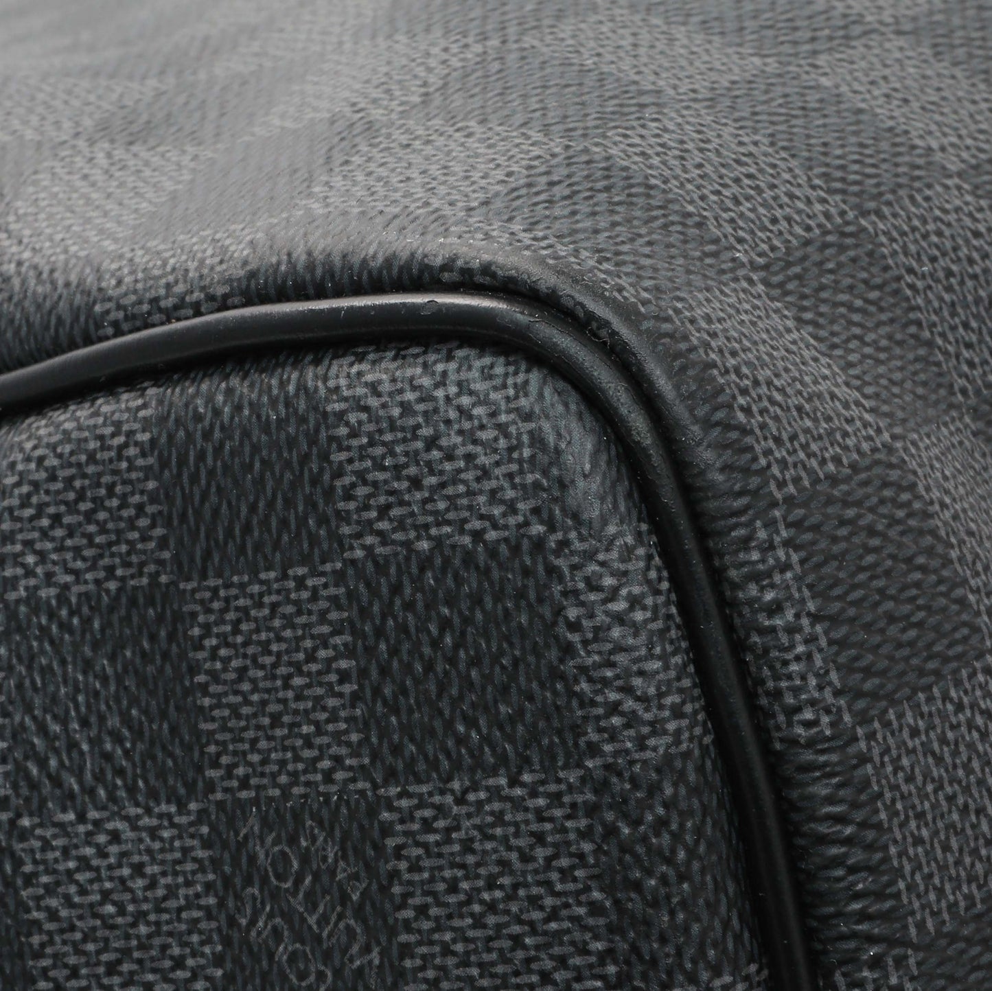 Exclusive Louis Vuitton Damier Graphite Keepall Bandouliere 55 — Lifestyle View