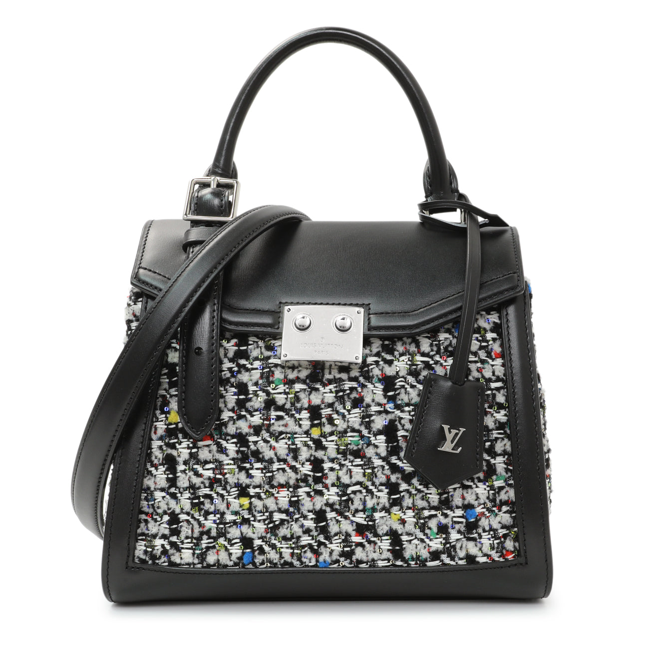Exclusive Louis Vuitton Tweed The LV Arch Bag — Front View