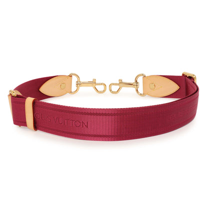 Exclusive Louis Vuitton Rose Nylon Sunshine Shoulder Strap — Side View