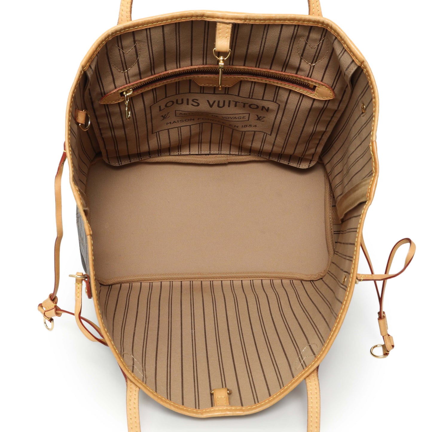 Exclusive Louis Vuitton Monogram Neverfull MM — Alternate View 12