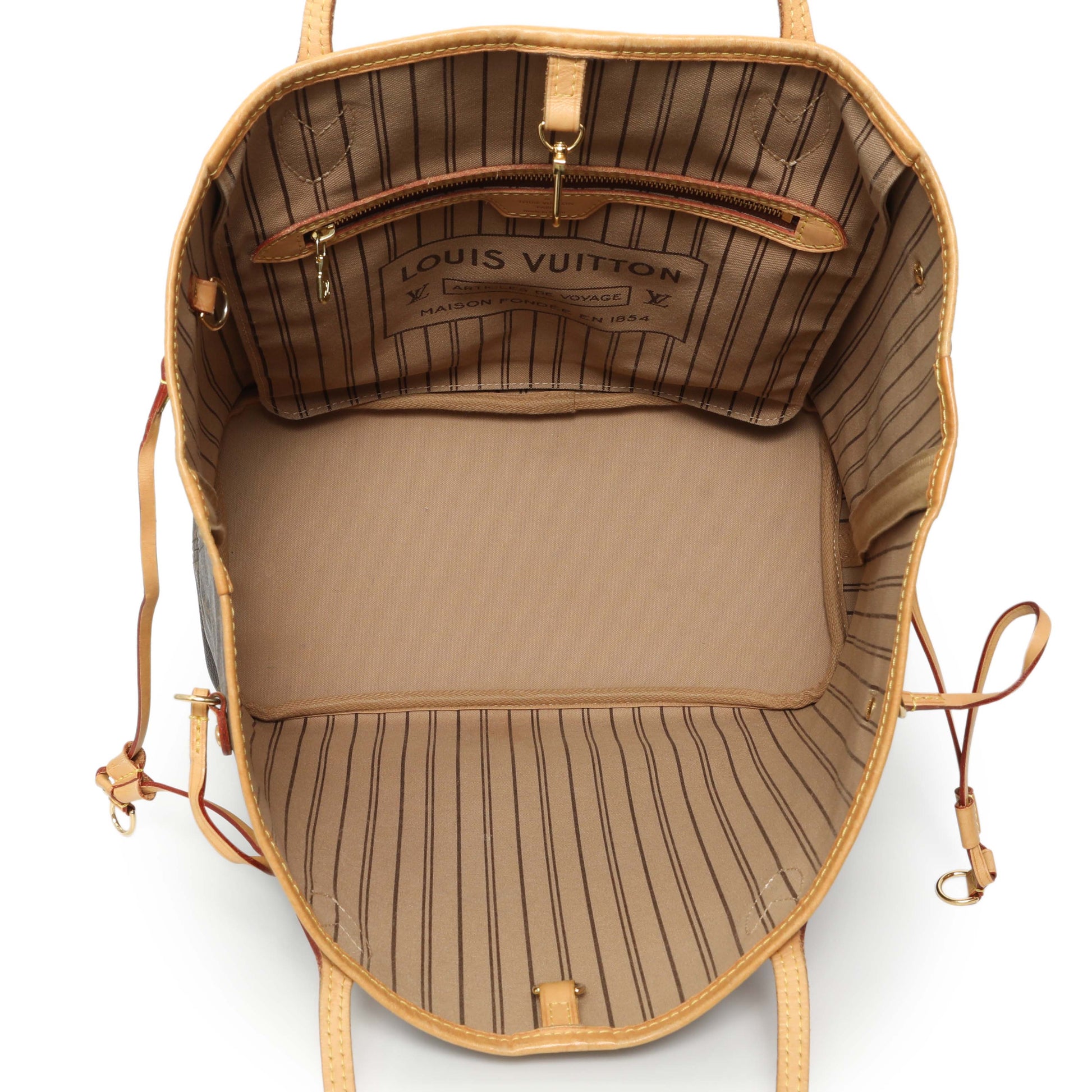 Exclusive Louis Vuitton Monogram Neverfull MM — Alternate View 12