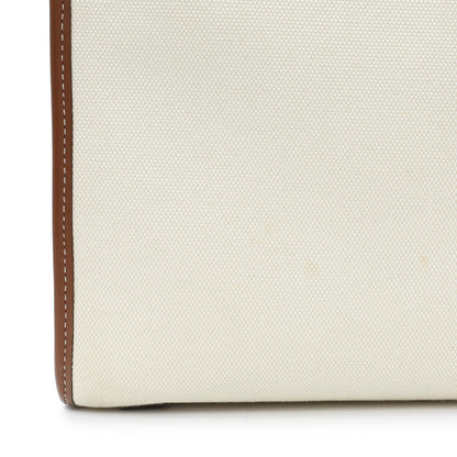 Exclusive Burberry Canvas Smooth Calfskin Freya Tote — Alternate View 13