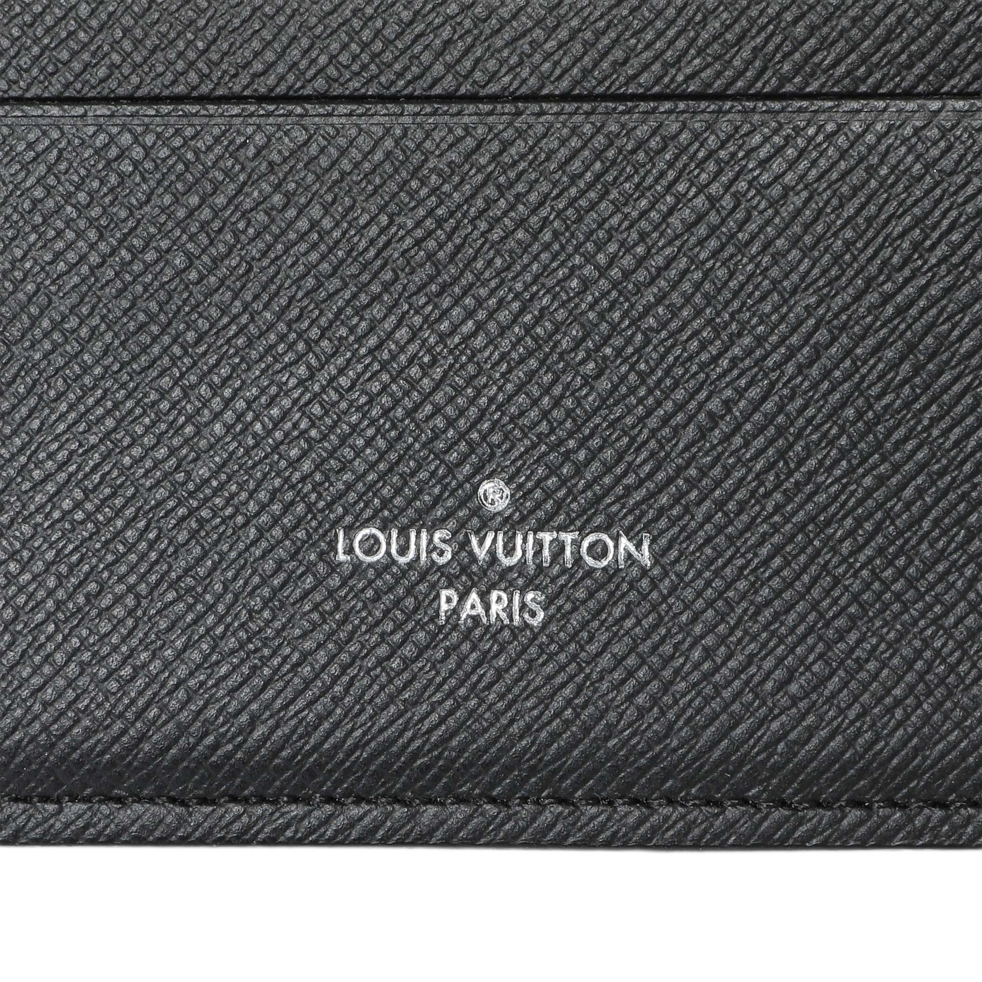 Exclusive Louis Vuitton Monogram Eclipse Multiple Wallet — Detail View