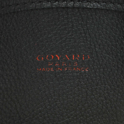 Exclusive Goyard Black Goyardine Reversible Mini Anjou — Detail View