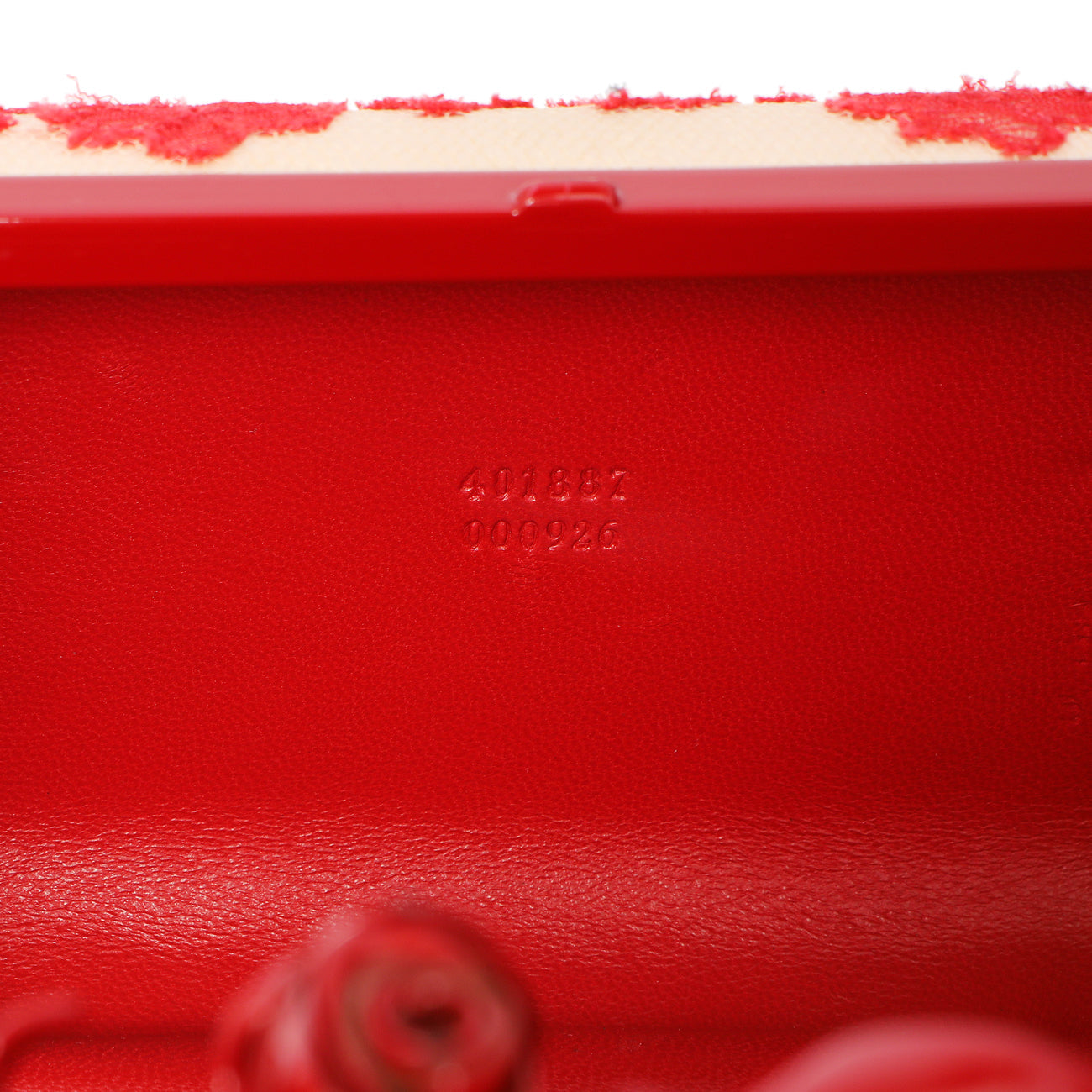 Exclusive Alexander McQueen Lace Rose Knuckle Clutch — Lifestyle View